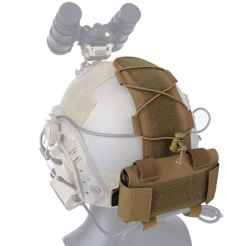 Подсумок аккумуляторный для тактического шлема ТА-14 (7)