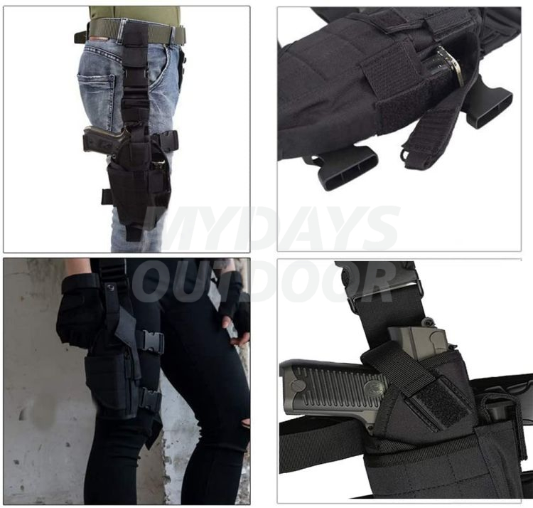 Тактическая кобура для ног, набедренная кобура для пистолета, регулируемая для правой руки, MDSHA-4