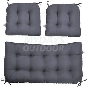 Наборы подушек для мебели для патио Тафтинговые плетеные диванные подушки MDSGE-10