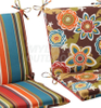 Цветочная квадратная угловая подушка для стула MDSGE-15