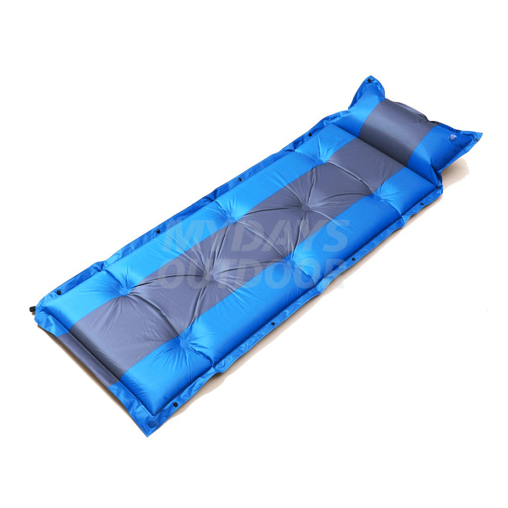 Сращиваемый надувной спальный коврик для кемпинга с подушкой MDSCM-22