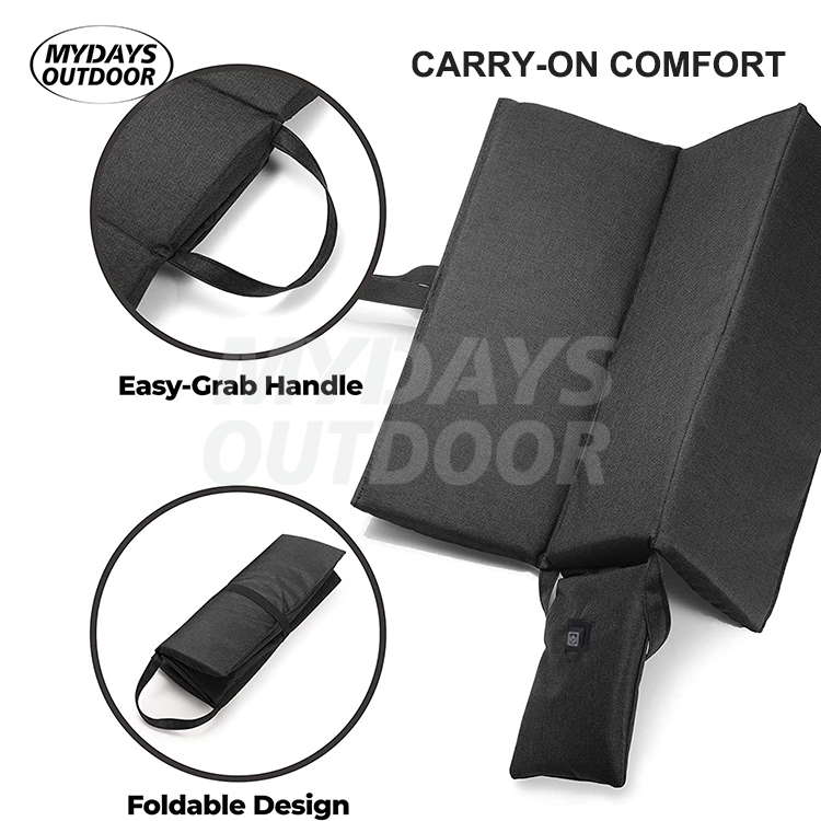  Портативная USB-подушка с подогревом, складная подушка для сиденья, MDSCS25