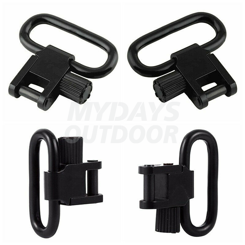 QD Sling Swivel 1' 1,25' 2-х точечная пряжка для ремня черный MDSTA-23