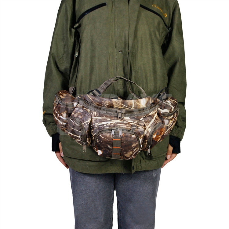 Охотничья камуфляжная поясная сумка с плечевыми ремнями для альпинизма, походов МДШФ-4