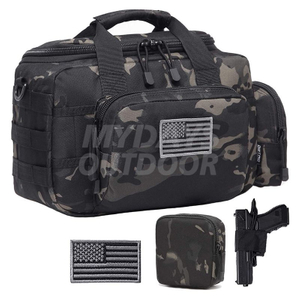 Тактическая сумка для двух пистолетов, спортивная сумка для пистолета с запираемой сумкой на молнии MDSHR-12