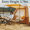 Портативная большая палатка для кемпинга на открытом воздухе на 4 человека MDSCE-4