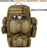Тактический туристический рюкзак 60L Military MOLLE Duffel Bag (дождевик и накладка в комплекте) MDSHD-5