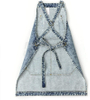 Хлопковый джинсовый фартук с карманами для мужчин - Jean Apron Cross Straps MDSGA-6