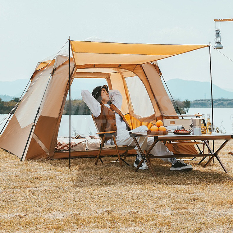 Портативная большая палатка для кемпинга на открытом воздухе на 4 человека MDSCE-4