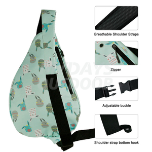 Прочная веревочная сумка Crossbody Sling Сумка через плечо Сумка для велосипедной езды для женщин MDSSS-3