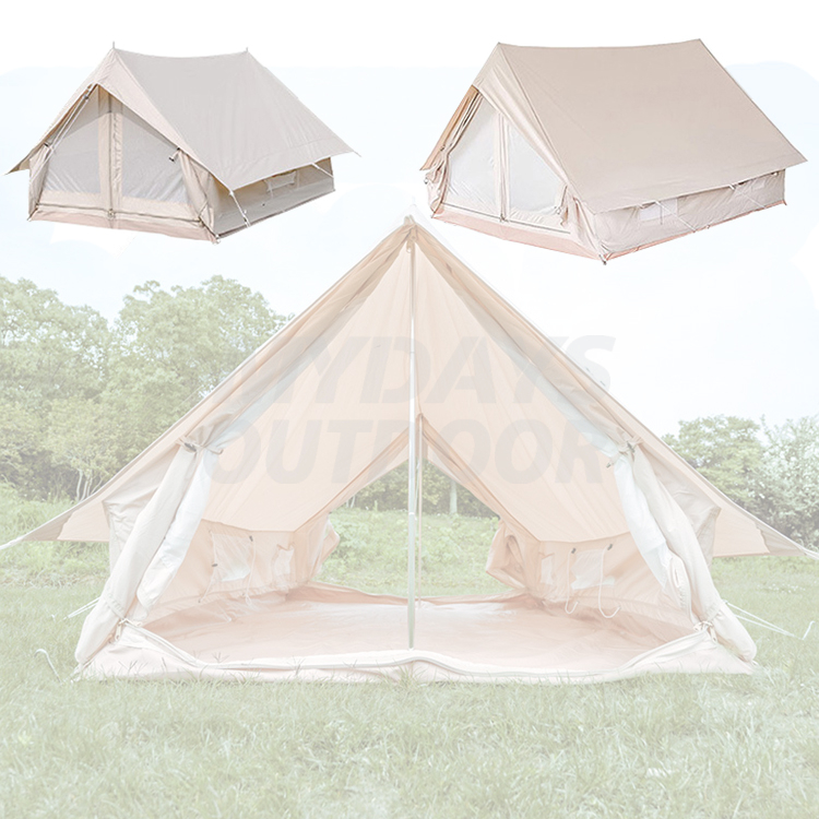 Хлопковая ретро-палатка для кемпинга на открытом воздухе Палатка для кемпинга MDSCE-1