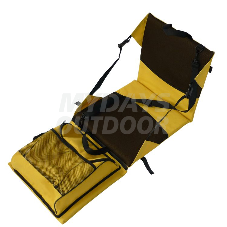 Сложенная подушка сиденья с утепленной сумкой для пляжного кресла MDSCS-12