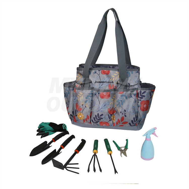 Большая сумка для садовых инструментов Органайзер для садоводства с глубокими карманами для инструментов садовника обычного размера MDSGG-8
