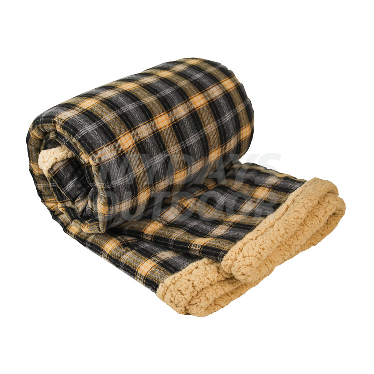 Водонепроницаемое теплое большое походное одеяло с подкладкой из шерпы MDSCL-15