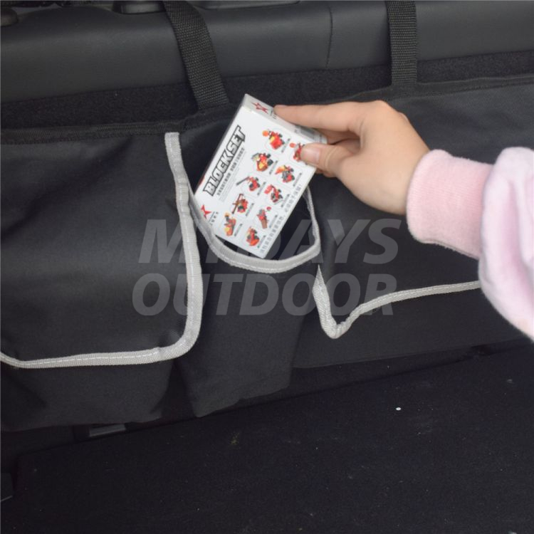 Складная сумка для хранения груза, органайзер для багажника автомобиля и подвесной органайзер для хранения на заднем сиденье для внедорожника, грузовика MPV MDSOC-1