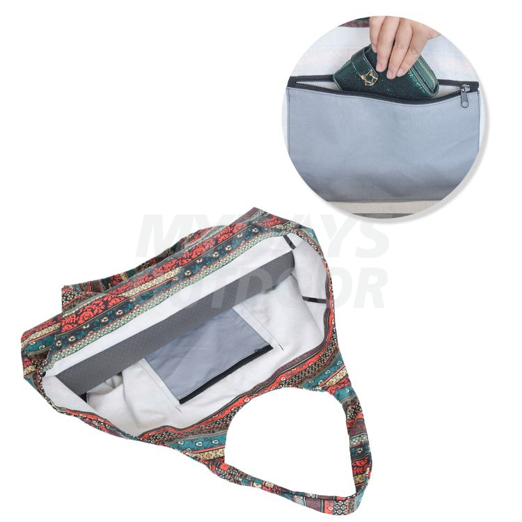 Большая сумка-переноска для коврика для йоги с карманами подходит для ковриков MDSSG-3