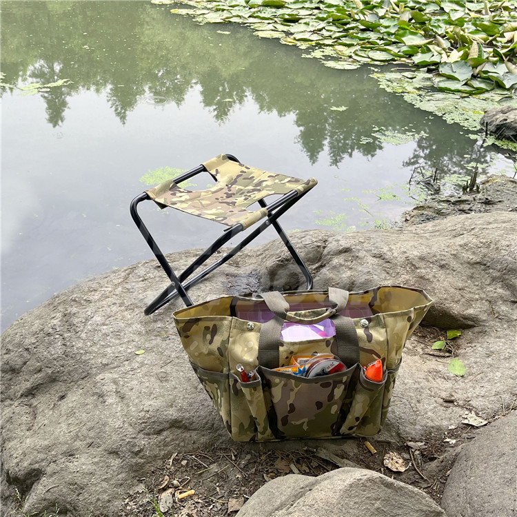 Кресло для рыбалки с сумкой для хранения снастей MDSFB-9