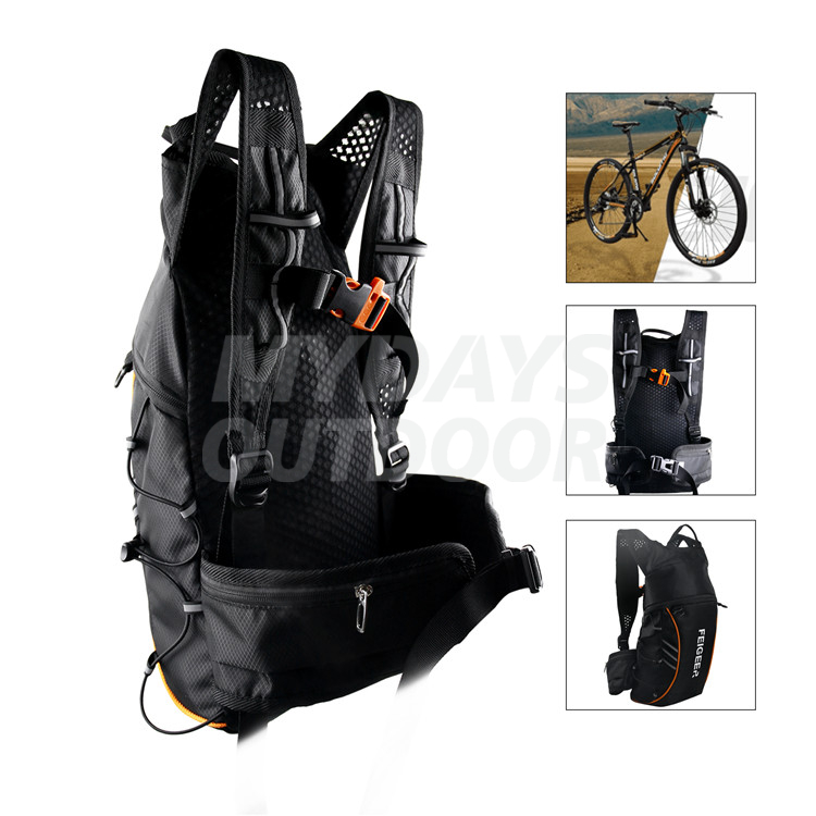Рюкзак для велоспорта Велосипедный рюкзак для спорта на открытом воздухе Бег Дышащий гидратационный пакет 18L MDSSB-1