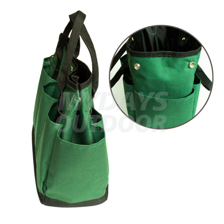 Большая сумка для садовых инструментов Органайзер для садоводства с глубокими карманами для инструментов садовника обычного размера MDSGG-1