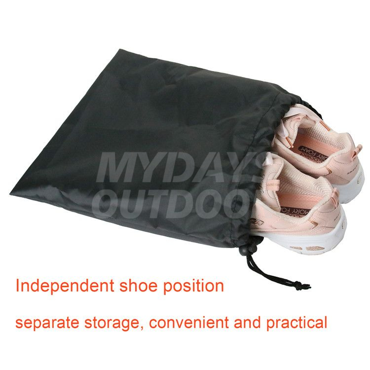 Спортивная сумка с цилиндрическим логотипом большой емкости с отделением для обуви MDSCU-3