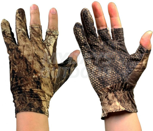 Камуфляжные охотничьи перчатки без пальцев Pro Anti-Slip Защита от солнца MDSHA-18